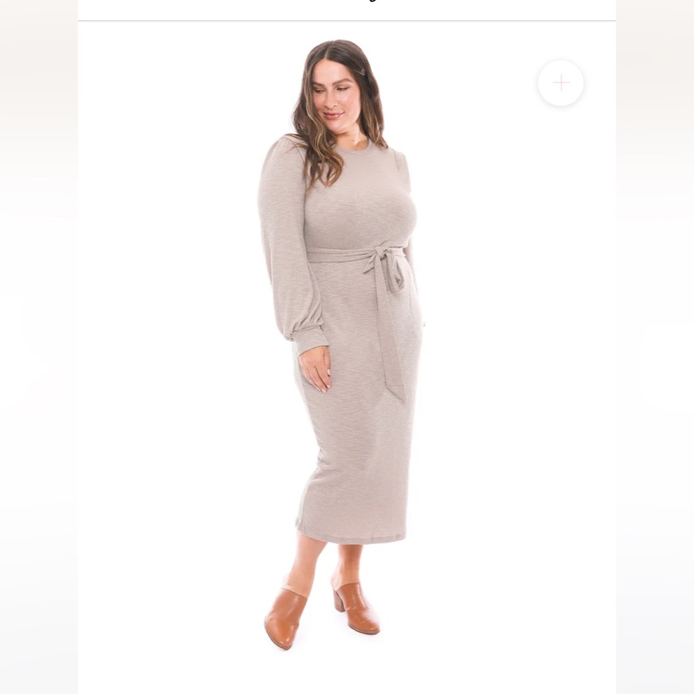 Wukogals Long Sleeve Ribbed Maxi